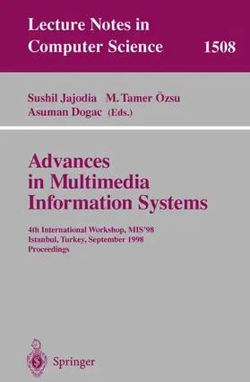 Jajodia / Dogac / Özsu |  Advances in Multimedia Information Systems | Buch |  Sack Fachmedien