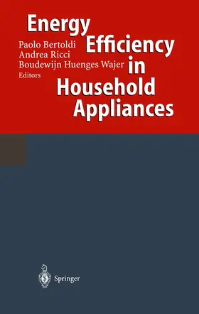 Bertoldi / Ricci / Huenges Wajer |  Energy Efficiency in Household Appliances | Buch |  Sack Fachmedien