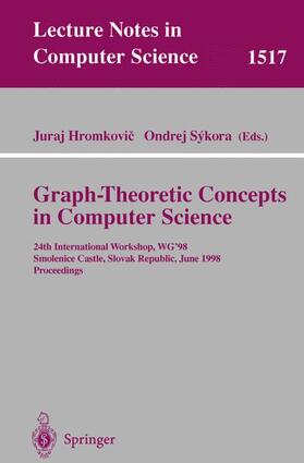 Sykora / Hromkovic / Hromkovic |  Graph-Theoretic Concepts in Computer Science | Buch |  Sack Fachmedien