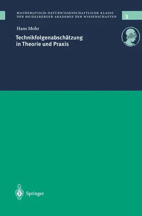 Mohr |  Technikfolgenabschätzung in Theorie und Praxis | Buch |  Sack Fachmedien