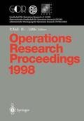 Lüthi / Kall |  Operations Research Proceedings 1998 | Buch |  Sack Fachmedien