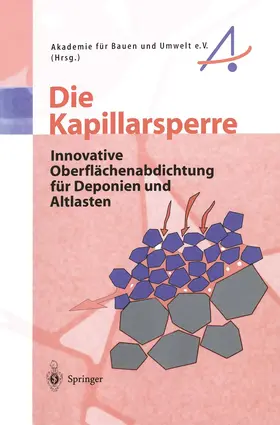 Die Kapillarsperre | Buch | 978-3-540-65590-9 | www.sack.de