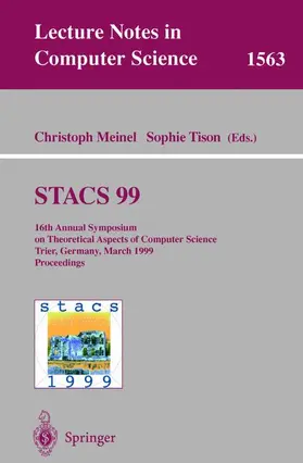 Tison / Meinel |  STACS 99 | Buch |  Sack Fachmedien