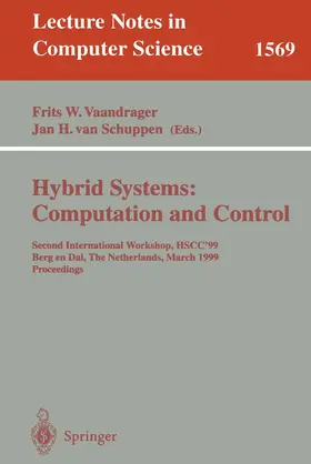 Schuppen / Vaandrager |  Hybrid Systems: Computation and Control | Buch |  Sack Fachmedien