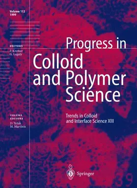 Martinis / Tezak | Trends in Colloid and Interface Science XIII | Buch | 978-3-540-65810-8 | sack.de