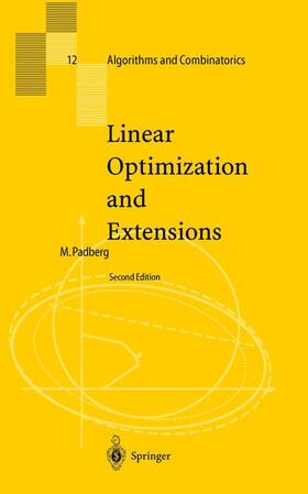 Padberg |  Linear Optimization and Extensions | Buch |  Sack Fachmedien