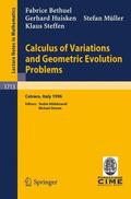 Bethuel / Huisken / Hildebrandt |  Calculus of Variations and Geometric Evolution Problems | Buch |  Sack Fachmedien