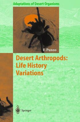 Punzo | Desert Arthropods: Life History Variations | Buch | 978-3-540-66041-5 | sack.de