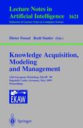 Studer |  Knowledge Acquisition, Modeling and Management | Buch |  Sack Fachmedien