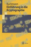 Buchmann |  Einführung in die Kryptographie | Buch |  Sack Fachmedien