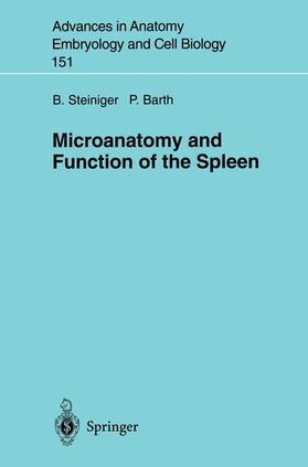 Barth / Steiniger | Microanatomy and Function of the Spleen | Buch | 978-3-540-66161-0 | sack.de