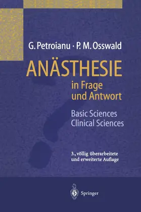 Petroianu / Osswald |  Anästhesie in Frage und Antwort | Buch |  Sack Fachmedien