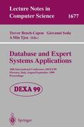 Bench-Capon / Tjoa / Soda |  Database and Expert Systems Applications | Buch |  Sack Fachmedien