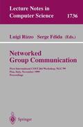 Fdida / Rizzo |  Networked Group Communication | Buch |  Sack Fachmedien