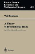 Zhang |  A Theory of International Trade | Buch |  Sack Fachmedien
