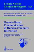 Braffort / Gherbi / Teil |  Gesture-Based Communication in Human-Computer Interaction | Buch |  Sack Fachmedien