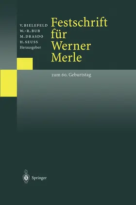 Bielefeld / Seuß / Bub |  Festschrift für Werner Merle | Buch |  Sack Fachmedien