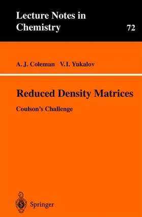 Yukalov / Coleman |  Reduced Density Matrices | Buch |  Sack Fachmedien