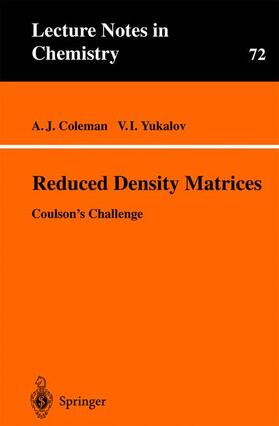 Yukalov / Coleman | Reduced Density Matrices | Buch | 978-3-540-67148-0 | sack.de