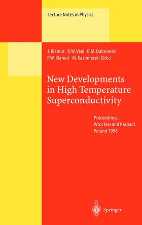 Klamut / Veal / Dabrowski | New Developments in High Temperature Superconductivity | Buch | sack.de