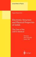 Dreysse |  Electronic Structure and Physical Properties of Solids | Buch |  Sack Fachmedien