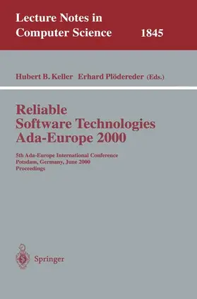 Plödereder / Keller |  Reliable Software Technologies Ada-Europe 2000 | Buch |  Sack Fachmedien