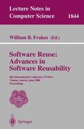 Frakes |  Software Reuse: Advances in Software Reusability | Buch |  Sack Fachmedien