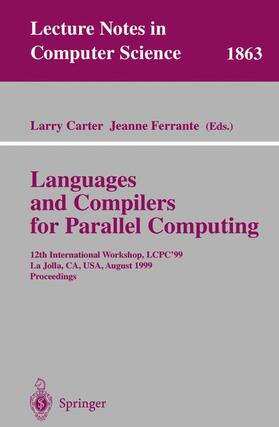 Ferrante / Carter | Languages and Compilers for Parallel Computing | Buch | 978-3-540-67858-8 | sack.de