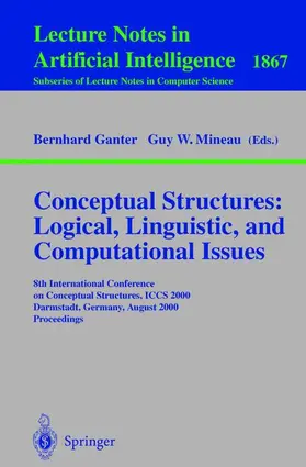 Mineau / Ganter |  Conceptual Structures: Logical, Linguistic, and Computational Issues | Buch |  Sack Fachmedien