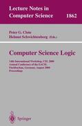 Schwichtenberg / Clote |  Computer Science Logic | Buch |  Sack Fachmedien