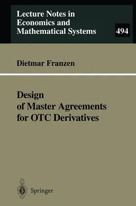 Franzen |  Design of Master Agreements for OTC Derivatives | Buch |  Sack Fachmedien