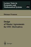 Franzen |  Design of Master Agreements for OTC Derivatives | Buch |  Sack Fachmedien
