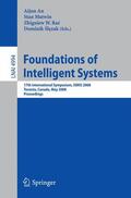 An / Slezak / Matwin |  Foundations of Intelligent Systems | Buch |  Sack Fachmedien