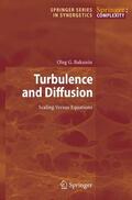 Bakunin |  Bakunin, O: Turbulence and Diffusion | Buch |  Sack Fachmedien