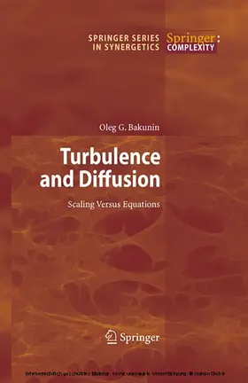 Bakunin | Turbulence and Diffusion | E-Book | sack.de