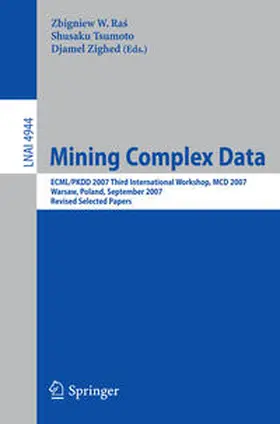 Ras / Tsumoto / Zighed | Mining Complex Data | E-Book | sack.de