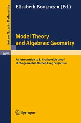 Bouscaren | Model Theory and Algebraic Geometry | E-Book | www.sack.de