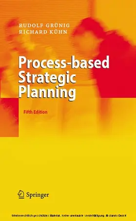 Grünig / Gaggl |  Process-based Strategic Planning | eBook | Sack Fachmedien