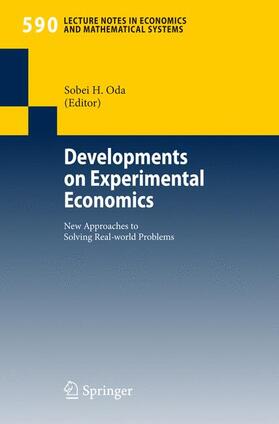 Oda | Developments on Experimental Economics | Buch | 978-3-540-68659-0 | sack.de