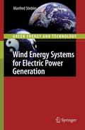 Stiebler |  Stiebler, M: Wind Energy Systems for Electric Power | Buch |  Sack Fachmedien