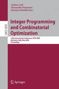Lodi / Rinaldi / Panconesi |  Integer Programming and Combinatorial Optimization | Buch |  Sack Fachmedien