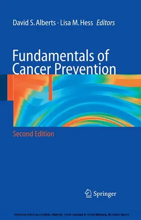 Alberts / Hess |  Fundamentals of Cancer Prevention | eBook | Sack Fachmedien