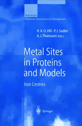 Hill / Sadler / Thomson |  Metal Sites in Proteins and Models | eBook | Sack Fachmedien