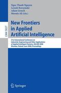 Borzemski / Ali / Grzech |  New Frontiers in Applied Artificial Intelligence | Buch |  Sack Fachmedien