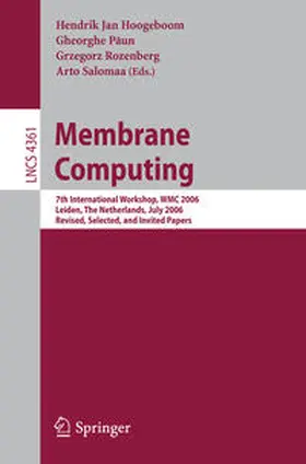 Hoogeboom / Paun / Rozenberg | Membrane Computing | E-Book | sack.de
