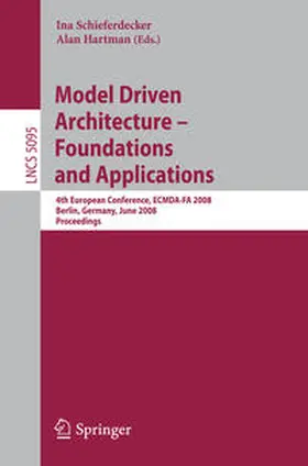 Schieferdecker / Hartman |  Model Driven Architecture - Foundations and Applications | eBook | Sack Fachmedien