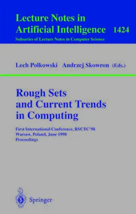 Polkowski |  Rough Sets and Current Trends in Computing | eBook | Sack Fachmedien