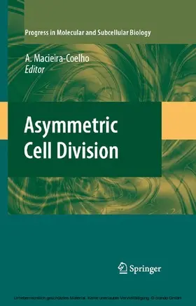 Macieira-Coelho | Asymmetric Cell Division | E-Book | www.sack.de