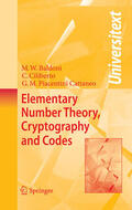 Baldoni / Ciliberto / Piacentini Cattaneo |  Elementary Number Theory, Cryptography and Codes | eBook | Sack Fachmedien