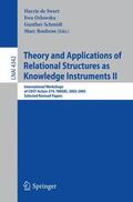 Swart / Roubens / Orlowska |  Theory and Applications of Relational Structures as Knowledge Instruments II | Buch |  Sack Fachmedien